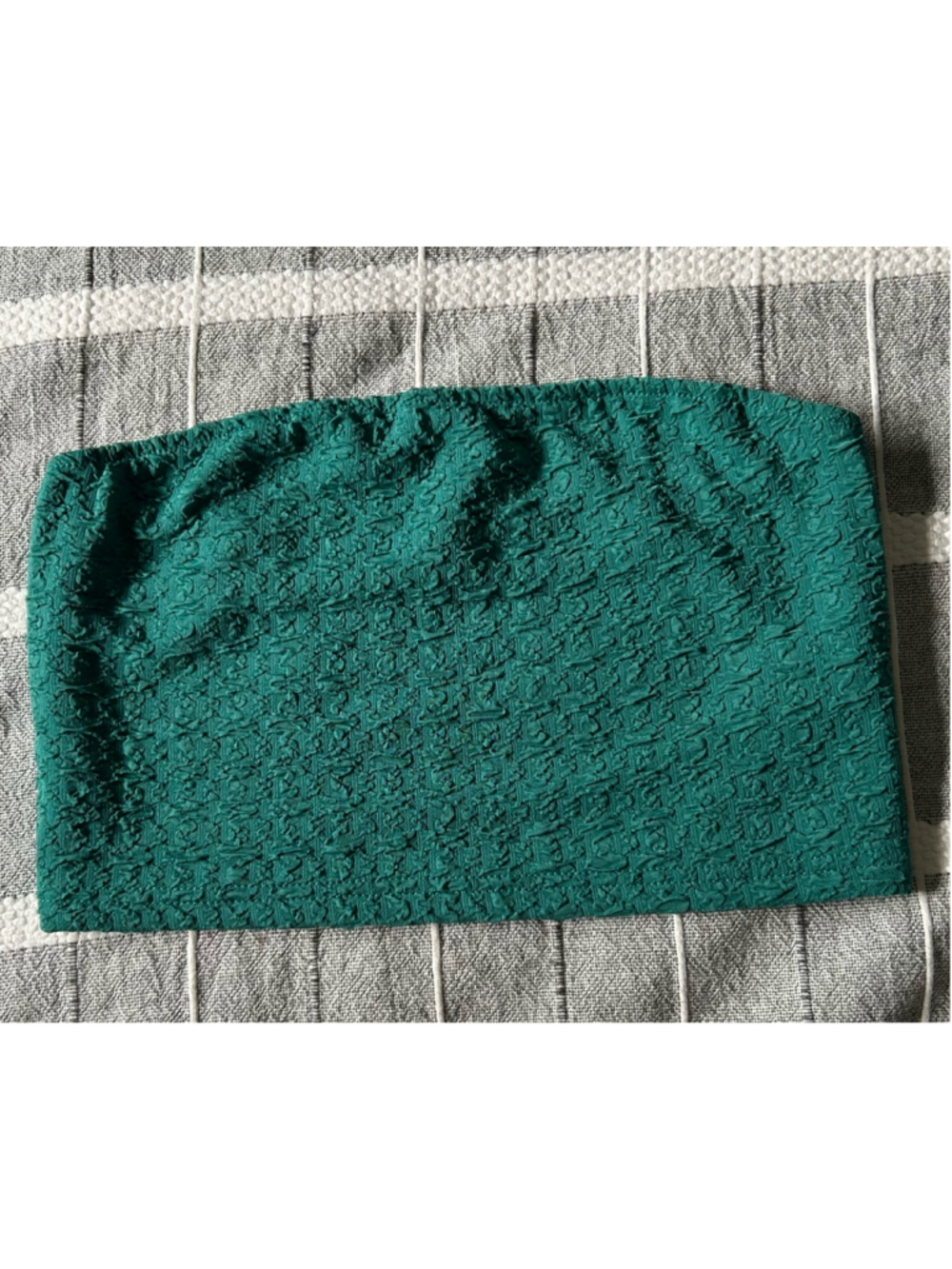 Women's Bandeau Top Size M Green
